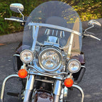 28" Windshield Windscreen with Bracket for Harley Touring Road King (1994–2024)