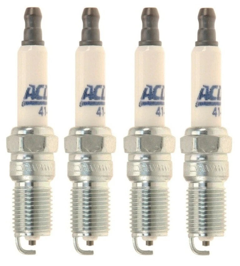 Set of 4 Spark Plugs for Chevrolet Malibu (1998–1999) L4 2.4L, Pre-Gapped .050