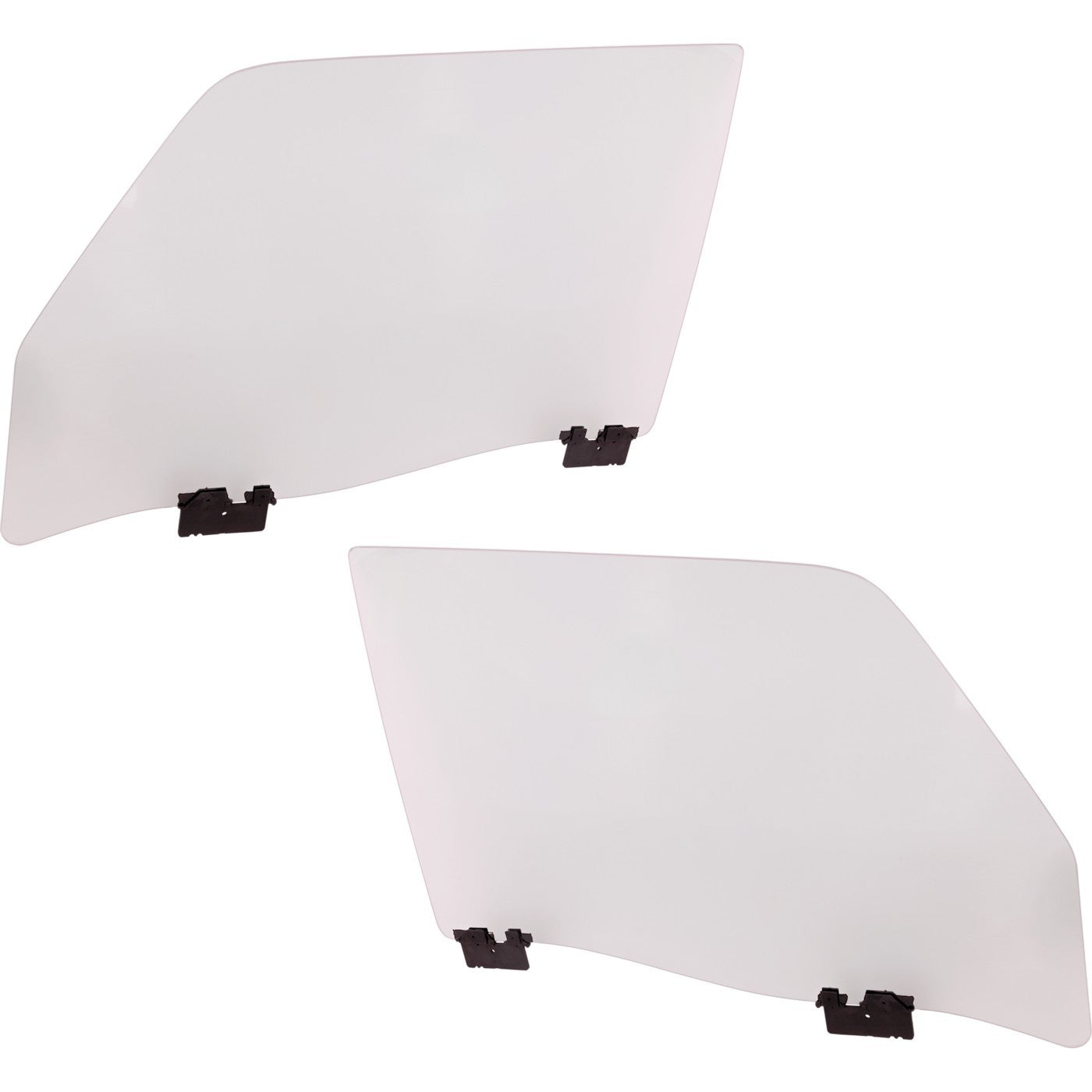 Set of 2 Front Door Glasses for Jeep