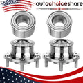 Set of 4 Wheel Hub Bearing Assemblies for Lincoln MKZ, Ford Fusion (2006–2012)