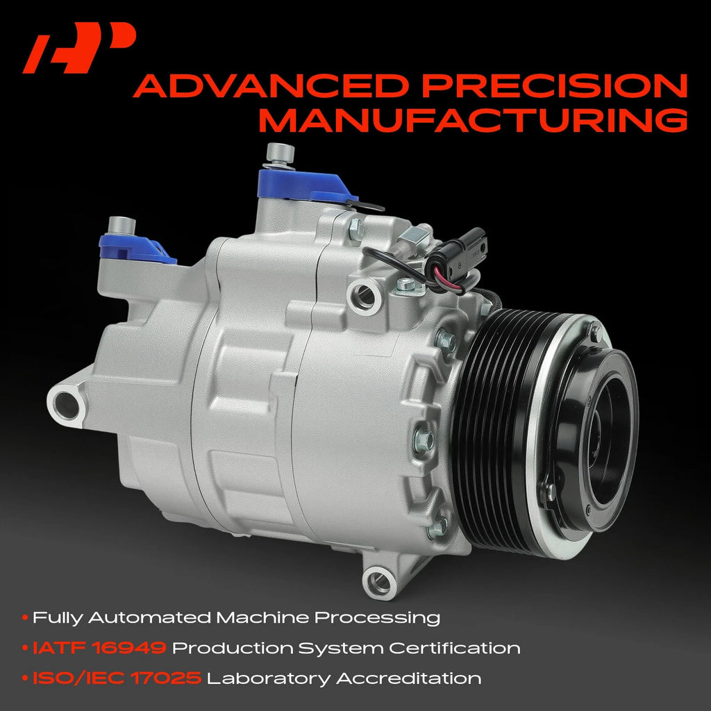 A/C Compressor with Clutch for BMW 740i 740Li (2011-2012)