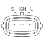 Voltage Regulator for Pontiac Toyota (1993-2008)