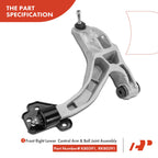 6X Front Control Arm with Ball Joint & Tie Rod for Ford Lincoln Mercury