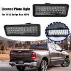 2X LED Rear Bumper License Plate Light for Dodge Ram 1500 (2019–2022)