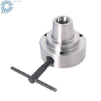 5C 5 Inch Collet Lathe Chuck Closer with Semi-Finished Adapter 1-1/2" x 8 Thread