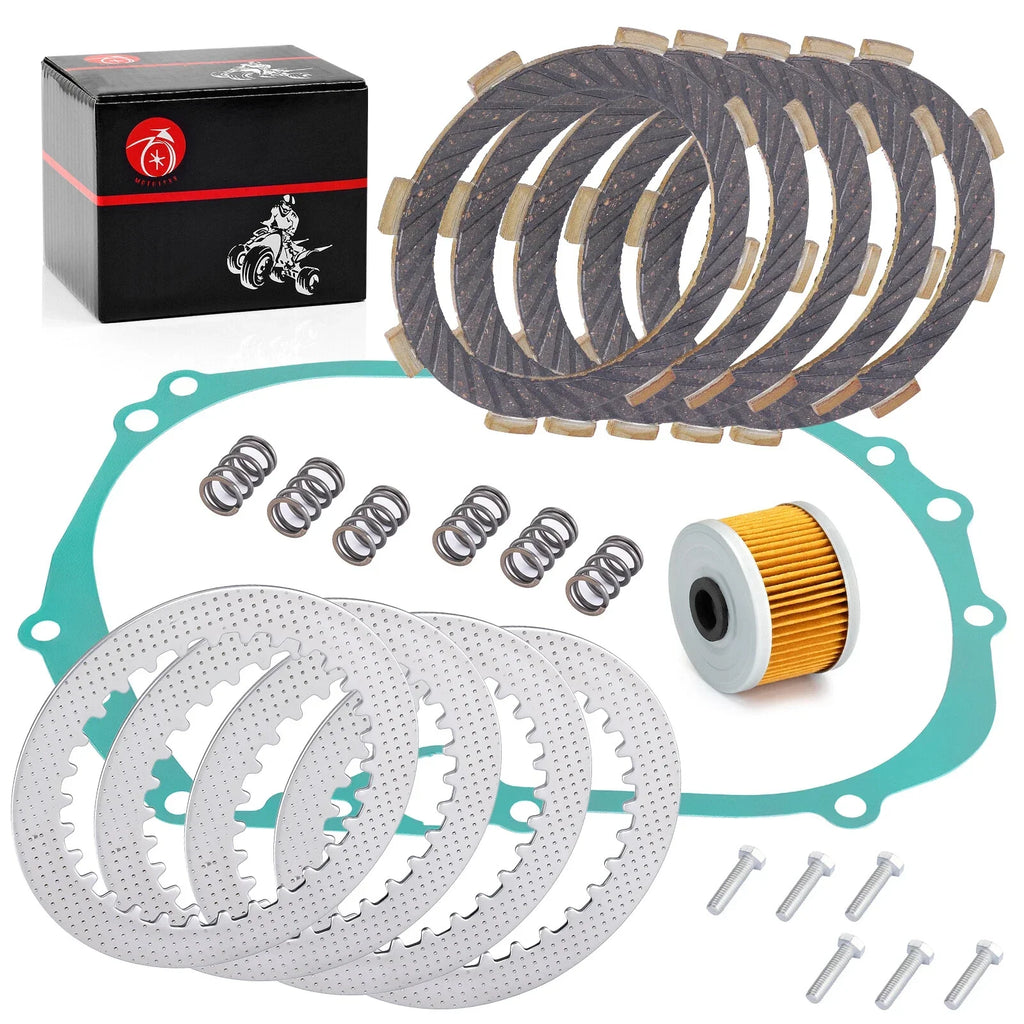 Clutch Friction Steel Plates Kit w/ Gasket for Kawasaki KLX110 (2002–2024)