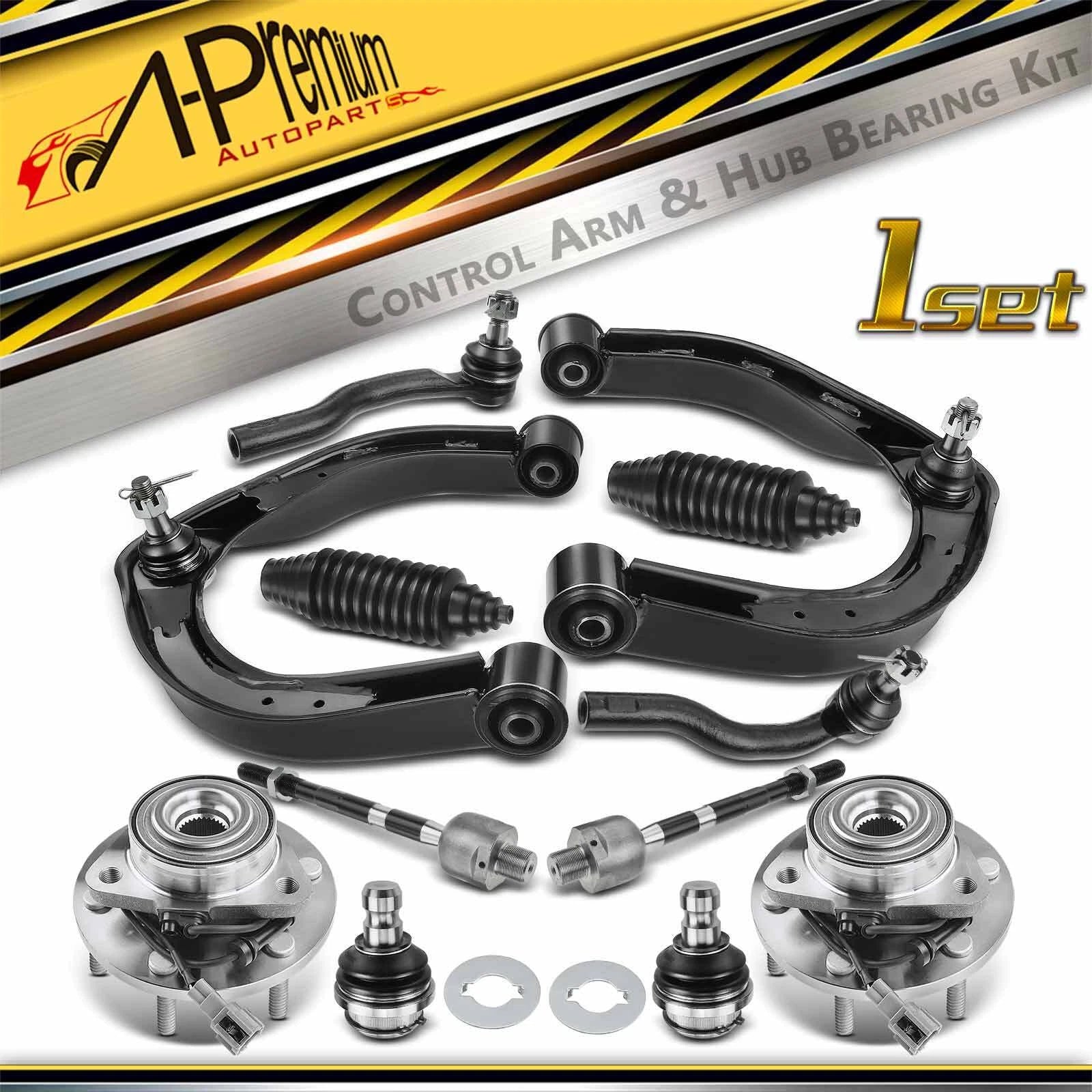 12x Control Arm Kit & Wheel Hub Assembly for Nissan 