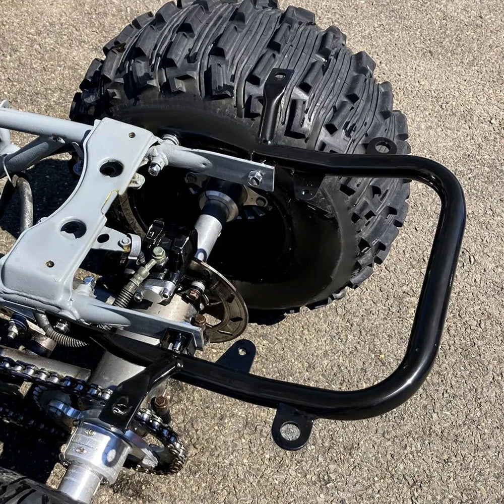 Black Steel Rear Bumper Grab Bar for Yamaha Banshee 350 (1987–2006)