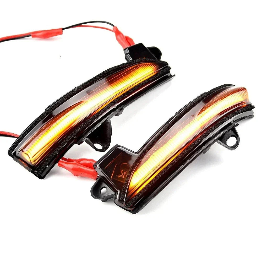 LED Dynamic Side Turn Signal Mirror Blinker Lights for Ford Fusion (2013–2020)