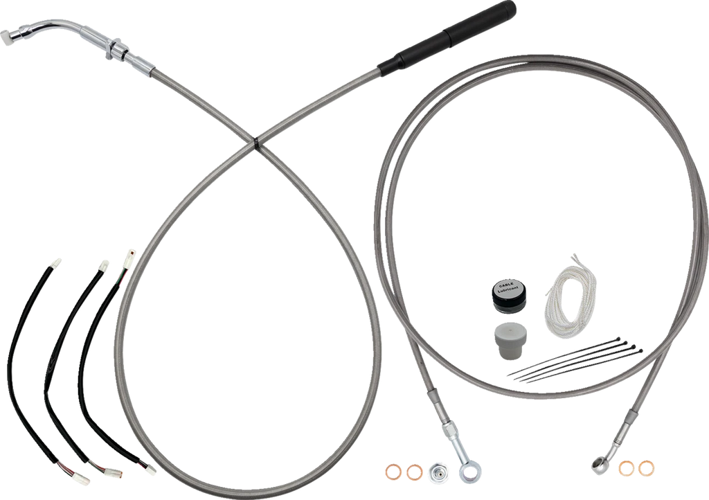 EZ Install Kit for Harley Davidson (10" Handlebars, Upper Clutch)