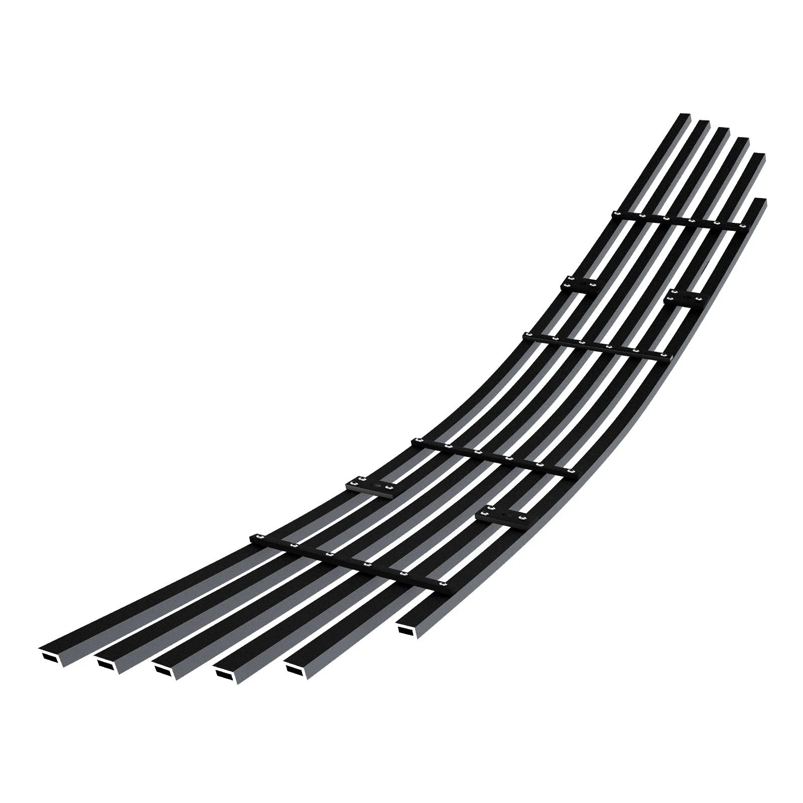 Stainless Black Billet Grille Insert for Ford Mustang V6 (2010-2012)