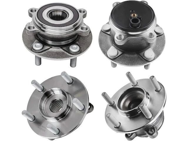 Set of 2 Wheel Hub Assembly for Mazda 3 (2014–2018) QH498KM