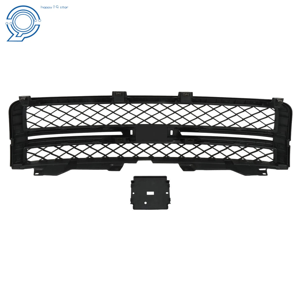 Front Bumper Grille Matte Black for Chevy Silverado 2500HD 3500HD (2011–2014)