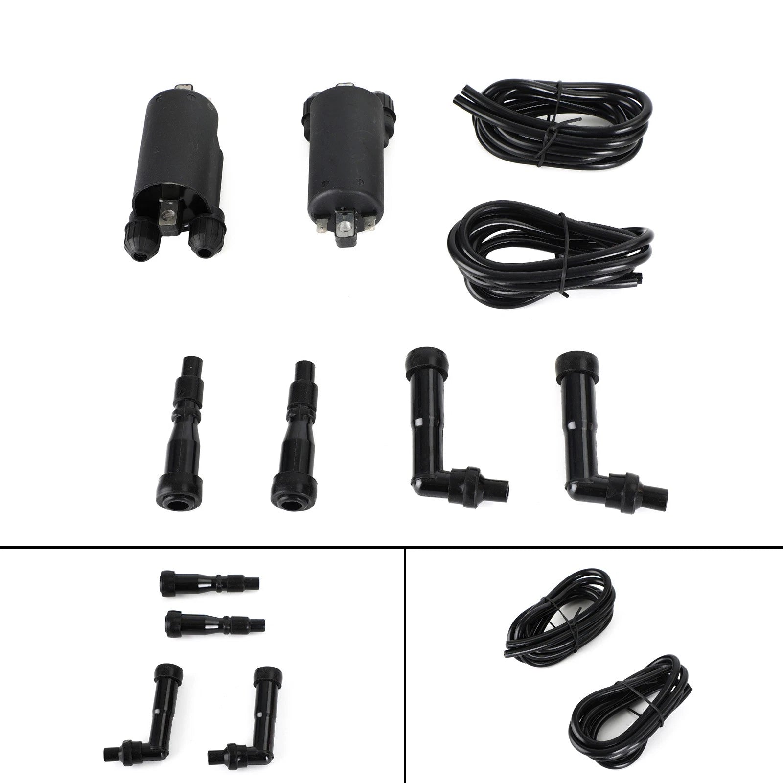 Ignition Coils Caps and Wire for Honda CB750C CB750F CB900C CB900F CB1100F (1979–1983)