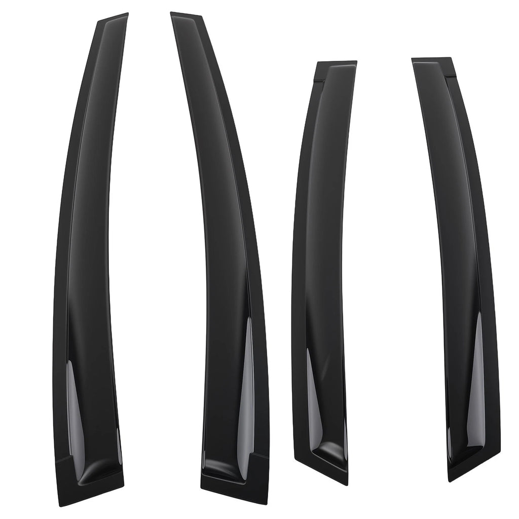 Wind Deflectors for Toyota Prius 2004-2009 Window Visor Vent Rain Guard Black