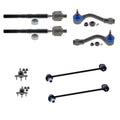 Set of 4 Mevotech Supreme Tie Rod Ends & Sway Bar Links for Sportage