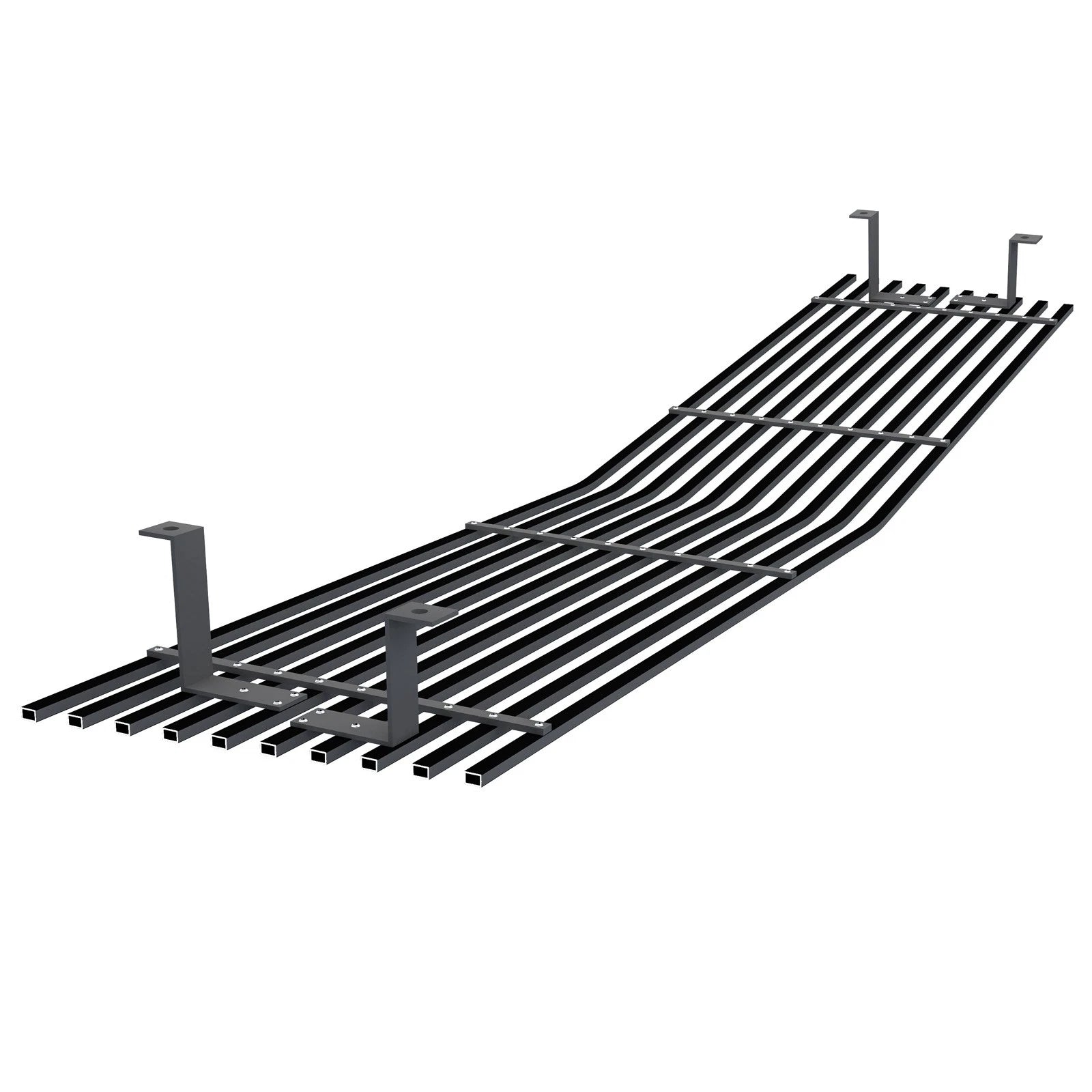 Upper Stainless Black Billet Grille for Chevy S-10/Blazer/S-15/Jimmy (1982–1990)