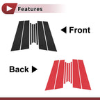 Door Pillar Window Trim for Volkswagen Polo Sedan (2012–2017)