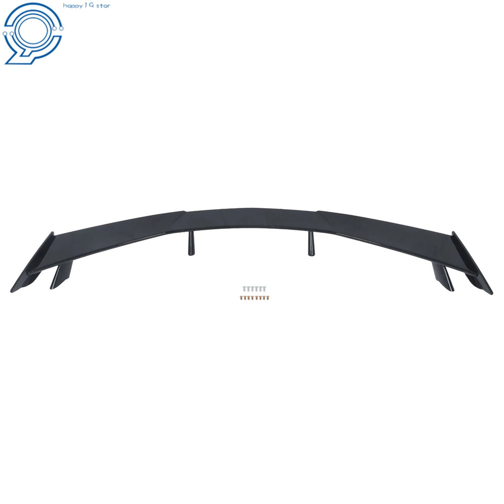 Spoiler Lip for Chevrolet Corvette C8 (2020-2025) Gloss Black High Wing Style