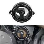 CNC Aluminum Transparent Oil Filter Cover Cap for Kawasaki KLR650 (1987–2024)