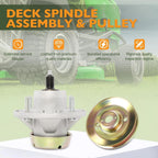 3X Deck Spindle & Pulley for John Deere Z425 Z435 Z445 (48" 54")
