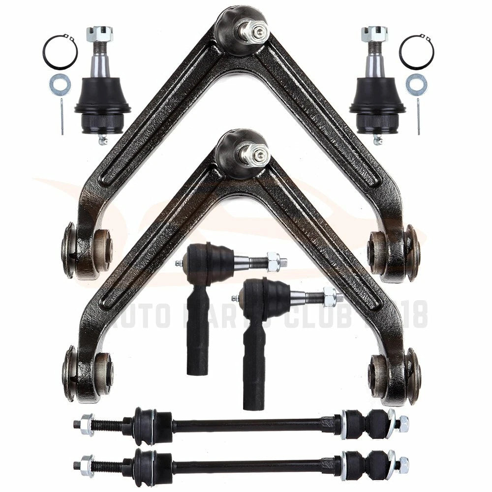 Set of 8 Upper Control Arm Lower Ball Joint Sway Bar Kit for Dodge Ram 1500 (2002–2005)