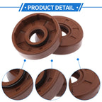Set of 2 Oil Seal Rotary Shaft Seal FKM Rubber 15x40x10mm
