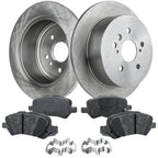 Brake Disc Rotors and Pads Kit for Toyota Venza (2009–2015)