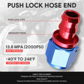 AN10 Straight Swivel Oil/Fuel Line Hose End Push-On Male Fitting