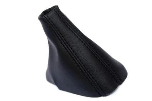 Automatic Shift Boot Cover for Audi Q7 (2007–2015) Black PVC Leather