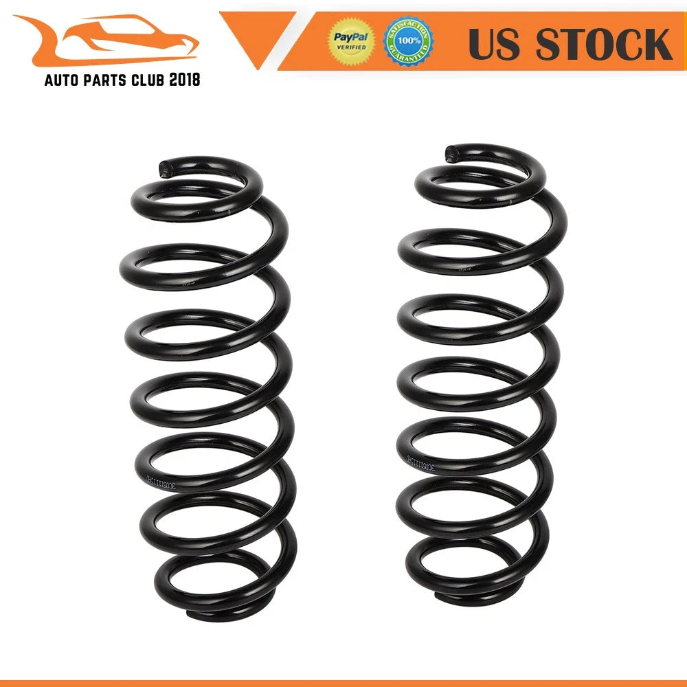 Set of 2 Rear Coil Springs for Volkswagen Tiguan (2017–2018) & Passat (2006–2019)