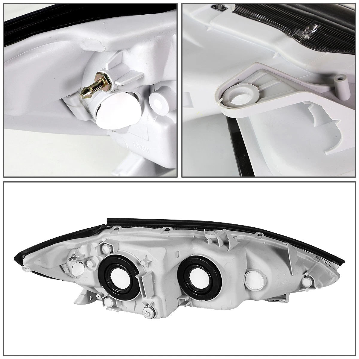 Left Driver Side Headlight for Toyota Camry (2005–2006)