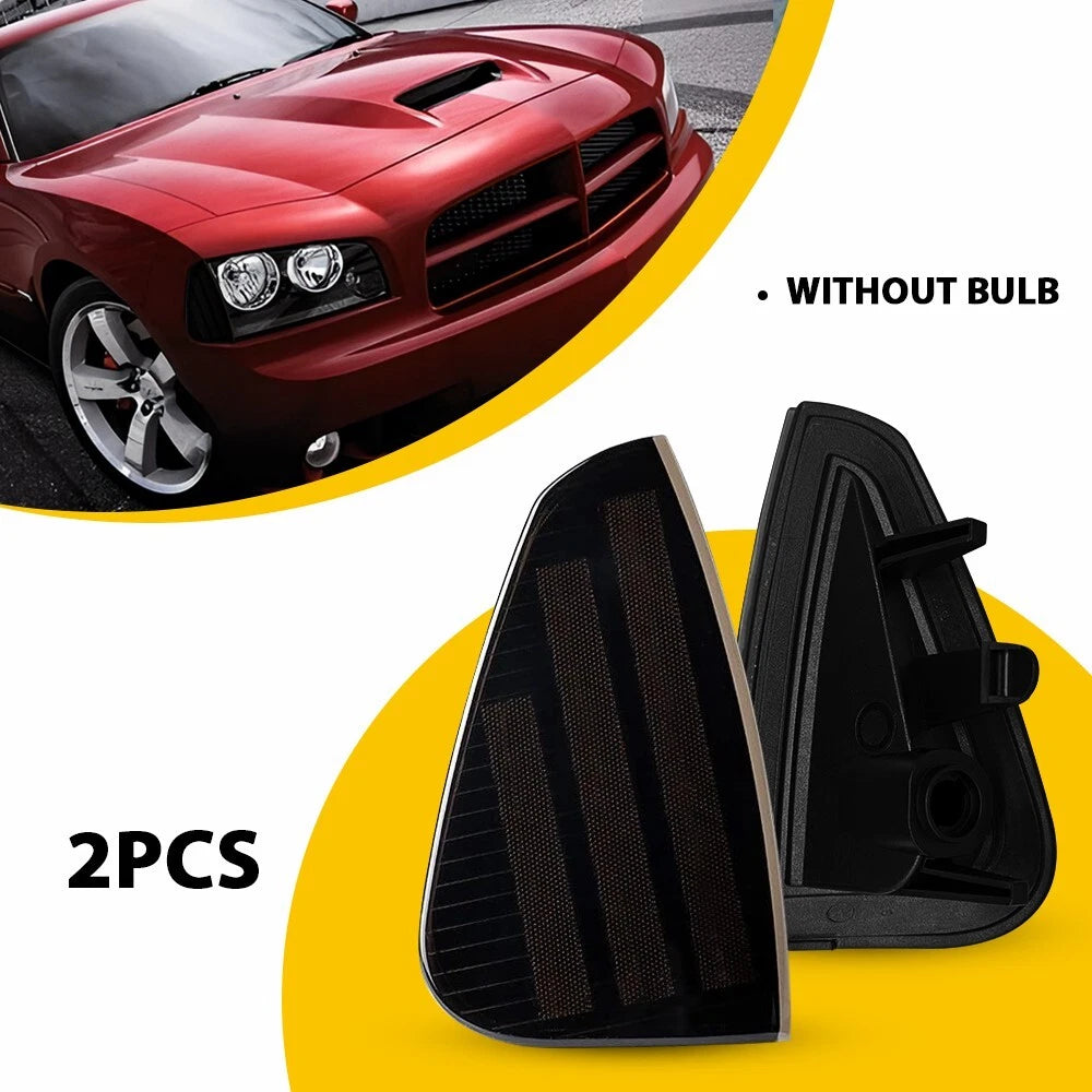 Smoked Turn Signal Lamps for Dodge Charger (2006–2010)
