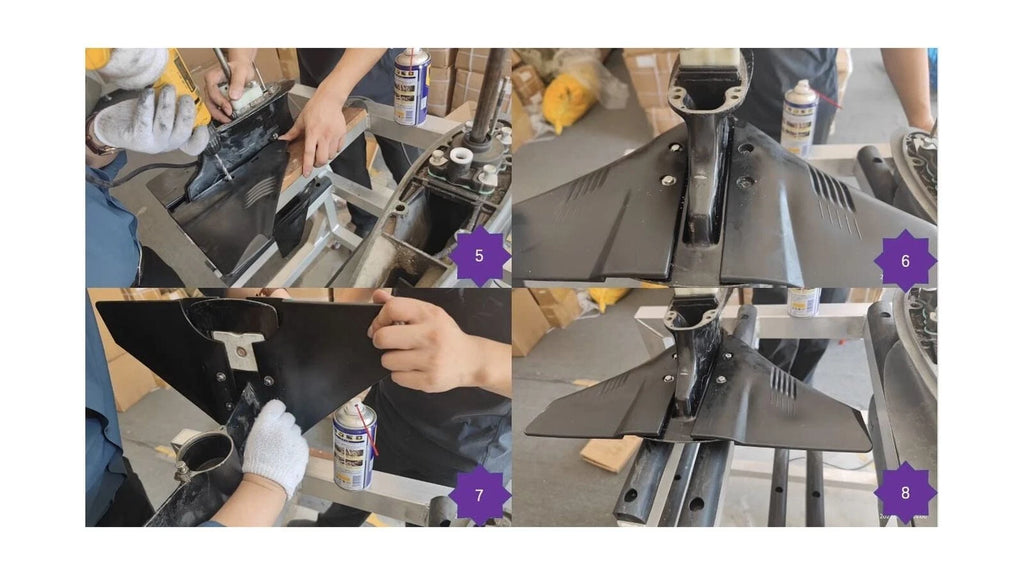Dorsal-Fin Hydrofoil Stabilizer for Outboard Motors (5-150hp) HS001