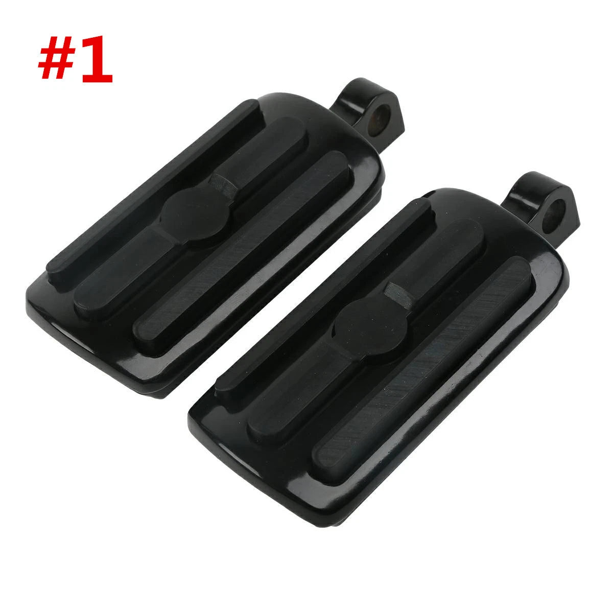 1-1/4" Highway Foot Pegs for Harley (Fits Engine Guard Crash Bar)