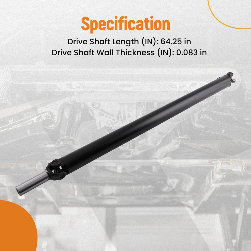 Driveshaft Prop Shaft Assembly Rear for GMC Savana 1500 (2003–2014)