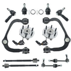 Set of 12 Control Arm Ball Joints & Tie Rod Ends for Ford F-150 (2004–2005)