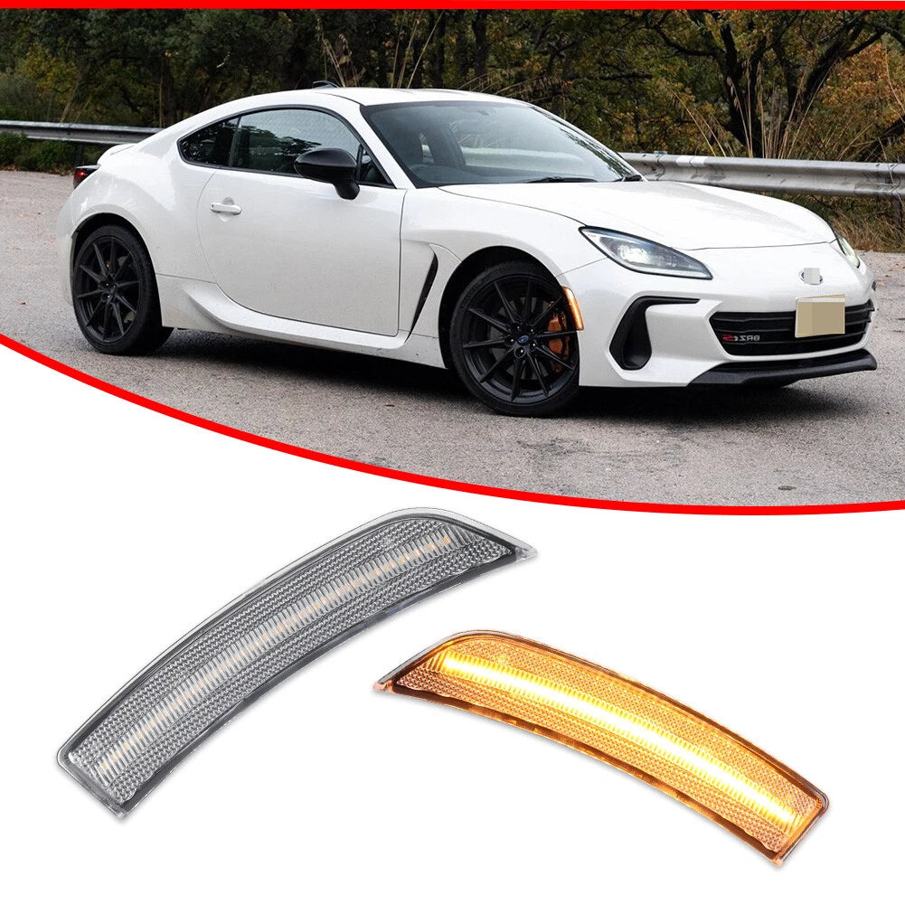 Full LED Side Marker Lights for Toyota GR86 Subaru BRZ (2022–Present)