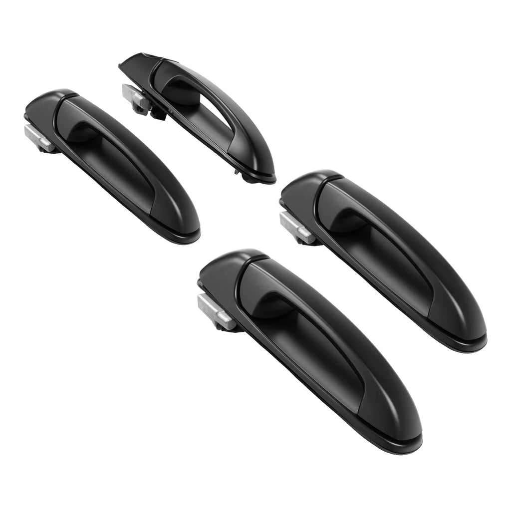 Set of 4 Exterior Door Handles for Dodge Ram 1500 (2002–2008) Dakota (2005–2011)