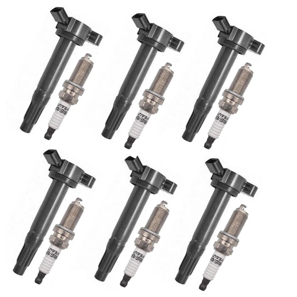 6X Ignition Coil + 6X Spark Plug for Toyota RAV4 V6 3.5L (2006–2012)