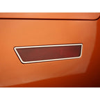 2pc Polished Stainless Steel Side Marker Trim for 2011-2013 Dodge Charger