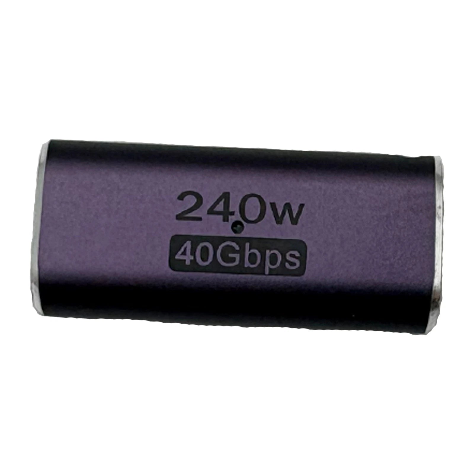 240W 8K USB 4 Type C Adapter Coupler for Thunderbolt (Female to Female)
