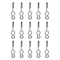 15 SJ Hooks for Rubber Rope Shock Cord Tarp Strap Tie Down Hook