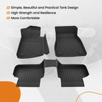 Set of 4 TPE Rubber Carpet Floor Mats for BMW 5-Series G30 (2017–2023)