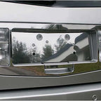 3pc Chrome License Surround Replacement for 2004–2009 Cadillac SRX