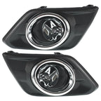 Chrome Lens Fog Light Driving Lamp Set for Nissan Rogue (2014–2016)