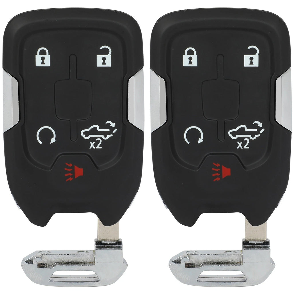2X Remote Key Fob Uncut Shell Case for GMC Sierra 1500 2500 3500 (2019–2021)