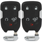 2X Remote Key Fob Uncut Shell Case for GMC Sierra 1500 2500 3500 (2019–2021)