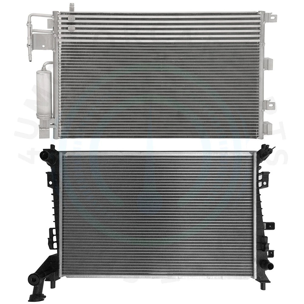Cooling Kit for Ford Focus (2008–2011) - Radiator & AC Condenser
