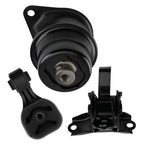 3Pcs Engine Motor & Transmission Mount Set for Honda Fit 1.5L (2009–2014)